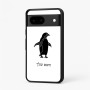כיסוי בעיצוב אישי עם השם שלך לדגם - Google Pixel 7 5G בעיצוב פינגווין