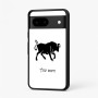 כיסוי בעיצוב אישי עם השם שלך לדגם - Google Pixel 7 5G בעיצוב מזלות - שור