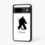 כיסוי בעיצוב אישי עם השם שלך לדגם - Google Pixel 7 5G בעיצוב הוקי שוערים