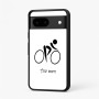 כיסוי בעיצוב אישי עם השם שלך לדגם - Google Pixel 7 5G בעיצוב אופניים אולימפיים