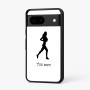 כיסוי בעיצוב אישי עם השם שלך לדגם - Google Pixel 7 5G בעיצוב רץ רץ אישה