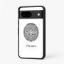 כיסוי בעיצוב אישי עם השם שלך לדגם - Google Pixel 7 5G בעיצוב לוח שנה אצטקי של המאיה