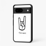 כיסוי בעיצוב אישי עם השם שלך לדגם - Google Pixel 7 5G בעיצוב יד סלע