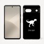 כיסוי בעיצוב אישי עם השם שלך לדגם - Google Pixel 7 5G בעיצוב דינוזאור