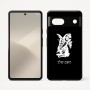 כיסוי בעיצוב אישי עם השם שלך לדגם - Google Pixel 7 5G בעיצוב ארנב מחזיק גזר