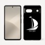 כיסוי בעיצוב אישי עם השם שלך לדגם - Google Pixel 7 5G בעיצוב סירה