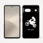 כיסוי בעיצוב אישי עם השם שלך לדגם - Google Pixel 7 5G בעיצוב מוטוקרוס