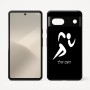 כיסוי בעיצוב אישי עם השם שלך לדגם - Google Pixel 7 5G בעיצוב רצים אולימפיים
