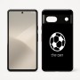 כיסוי בעיצוב אישי עם השם שלך לדגם - Google Pixel 7 5G בעיצוב כדורגל כדור כדורגל
