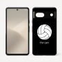 כיסוי בעיצוב אישי עם השם שלך לדגם - Google Pixel 7 5G בעיצוב כדור כדורעף