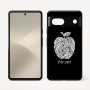כיסוי בעיצוב אישי עם השם שלך לדגם - Google Pixel 7 5G בעיצוב הדפס תפוח