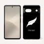 כיסוי בעיצוב אישי עם השם שלך לדגם - Google Pixel 7 5G בעיצוב נוצת נוצה