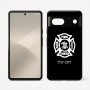 כיסוי בעיצוב אישי עם השם שלך לדגם - Google Pixel 7 5G בעיצוב כבאי - תגית
