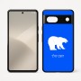 כיסוי בעיצוב אישי עם השם שלך לדגם - Google Pixel 7 5G בעיצוב דוב