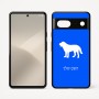 כיסוי בעיצוב אישי עם השם שלך לדגם - Google Pixel 7 5G בעיצוב כלב