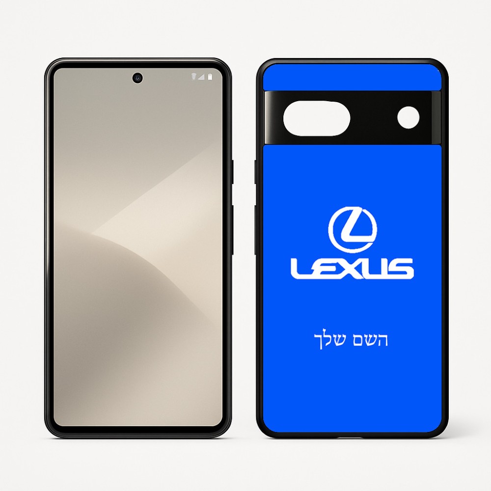 כיסוי בעיצוב אישי עם השם שלך לדגם - Google Pixel 7 5G בעיצוב לקסוס