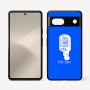 כיסוי בעיצוב אישי עם השם שלך לדגם - Google Pixel 7 5G בעיצוב מיקרופון