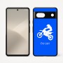 כיסוי בעיצוב אישי עם השם שלך לדגם - Google Pixel 7 5G בעיצוב מוטוקרוס