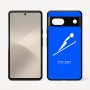כיסוי בעיצוב אישי עם השם שלך לדגם - Google Pixel 7 5G בעיצוב קפיצת סקי אולימפית