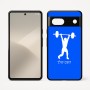 כיסוי בעיצוב אישי עם השם שלך לדגם - Google Pixel 7 5G בעיצוב הרמת משקולות