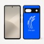 כיסוי בעיצוב אישי עם השם שלך לדגם - Google Pixel 7 5G בעיצוב חיטה גלית זהב