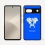 כיסוי בעיצוב אישי עם השם שלך לדגם - Google Pixel 7 5G בעיצוב פרחי קרן