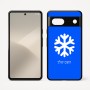 כיסוי בעיצוב אישי עם השם שלך לדגם - Google Pixel 7 5G בעיצוב שלג
