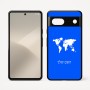 כיסוי בעיצוב אישי עם השם שלך לדגם - Google Pixel 7 5G בעיצוב מפת העולם