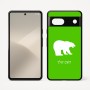 כיסוי בעיצוב אישי עם השם שלך לדגם - Google Pixel 7 5G בעיצוב דוב