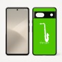 כיסוי בעיצוב אישי עם השם שלך לדגם - Google Pixel 7 5G בעיצוב סקסופון
