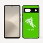 כיסוי בעיצוב אישי עם השם שלך לדגם - Google Pixel 7 5G בעיצוב אופנוע שלג