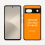 כיסוי בעיצוב אישי עם השם שלך לדגם - Google Pixel 7 5G בעיצוב האלפבית היווני