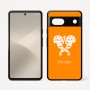כיסוי בעיצוב אישי עם השם שלך לדגם - Google Pixel 7 5G בעיצוב פרחי קרן