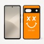 כיסוי בעיצוב אישי עם השם שלך לדגם - Google Pixel 7 5G בעיצוב סמיילי