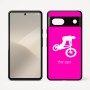 כיסוי בעיצוב אישי עם השם שלך לדגם - Google Pixel 7 5G בעיצוב רוכב אופניים