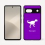 כיסוי בעיצוב אישי עם השם שלך לדגם - Google Pixel 7 5G בעיצוב דינוזאור