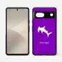 כיסוי בעיצוב אישי עם השם שלך לדגם - Google Pixel 7 5G בעיצוב כריש ראש פטיש