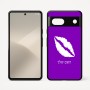 כיסוי בעיצוב אישי עם השם שלך לדגם - Google Pixel 7 5G בעיצוב שפתיים - נשיקה