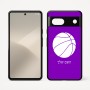 כיסוי בעיצוב אישי עם השם שלך לדגם - Google Pixel 7 5G בעיצוב כדורסל