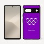 כיסוי בעיצוב אישי עם השם שלך לדגם - Google Pixel 7 5G בעיצוב אולימפי