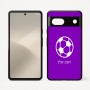 כיסוי בעיצוב אישי עם השם שלך לדגם - Google Pixel 7 5G בעיצוב כדורגל כדור כדורגל