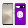 כיסוי בעיצוב אישי עם השם שלך לדגם - Google Pixel 7 5G בעיצוב כדור כדורעף