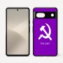 כיסוי בעיצוב אישי עם השם שלך לדגם - Google Pixel 7 5G בעיצוב פטיש ומגל