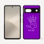 כיסוי בעיצוב אישי עם השם שלך לדגם - Google Pixel 7 5G בעיצוב יד