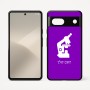 כיסוי בעיצוב אישי עם השם שלך לדגם - Google Pixel 7 5G בעיצוב מיקרוסקופ