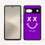 כיסוי בעיצוב אישי עם השם שלך לדגם - Google Pixel 7 5G בעיצוב סמיילי