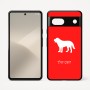 כיסוי בעיצוב אישי עם השם שלך לדגם - Google Pixel 7 5G בעיצוב כלב