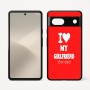 כיסוי בעיצוב אישי עם השם שלך לדגם - Google Pixel 7 5G בעיצוב אוהב את החברה שלי