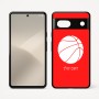 כיסוי בעיצוב אישי עם השם שלך לדגם - Google Pixel 7 5G בעיצוב כדורסל