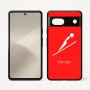 כיסוי בעיצוב אישי עם השם שלך לדגם - Google Pixel 7 5G בעיצוב קפיצת סקי אולימפית